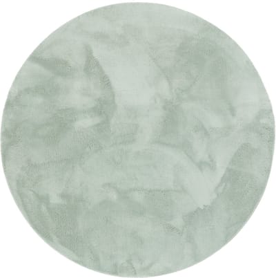 Pergamon Luxus Super Soft Feel Vloerkleed Pearl rond