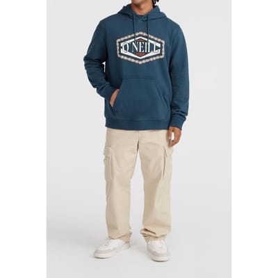 O'Neill  Front Print Hoodie Alma Steel Taglia: L | Felpe con cappuccio Outlet | Uomo