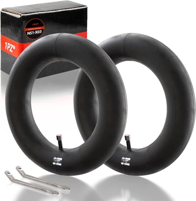 Banden met binnenband - Wielbanden kruiwagen - Transport Karren - Dubbele luchtkamers - 3.50-8 inch - Zwart
