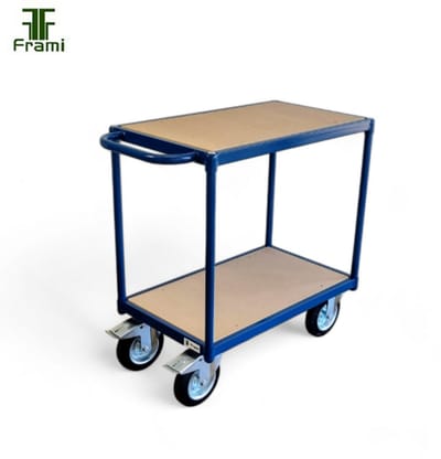 FRAMI tafelwagen 850 x 500 mm met 2 legborden