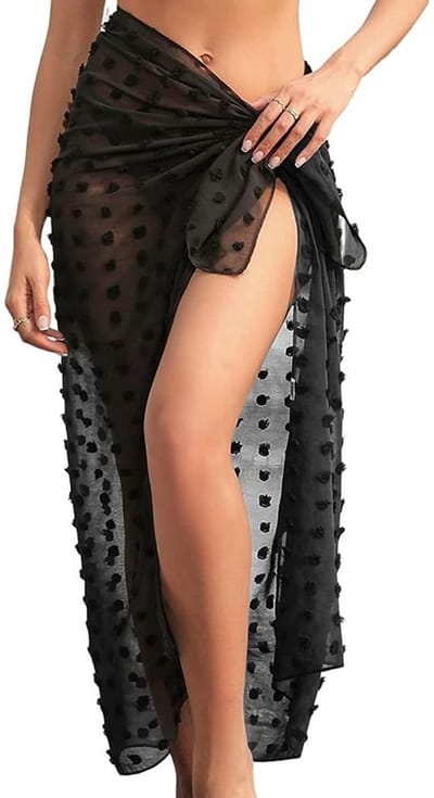 Dailygoody - Lange strandpareo - Chiffon - Sexy strandrok - Ademend