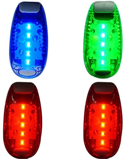 LED Fietslampen Set - 4 x Voor en Achter Verlichting - Waterdichte en Krachtige Lampen voor Fiets, Mountainbike en Camping
