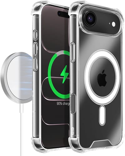 Tactical, Hoes Geschikt voor Apple iPhone Air MagForce Plyo Model MagSafe Compatibel, Transparant