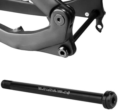 NTH products- Thru Axle Steekas Aluminiumlegering 168mm - Geschikt voor 142x12mm - Snel te installeren - Robuust en duurzaam - Ideale fietsonderdelen - Fietsas