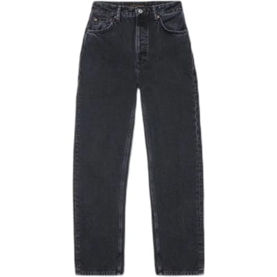 Regular jeans voor dames Nudie Jeans Lofty Lo Black Vintage