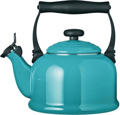 Le Creuset Fluitketel "Tradition" in Caribbean 2,1L