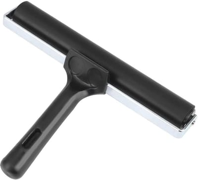 PromoHome Rubberen Verfroller 20 cm - Professionele Harde Rubber Rol voor Linoldruk en Schilderen