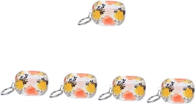 Oortelefoonhoesjes Set - Draadloze Oordopjes - Bescherming Accessoires - Met Sleutelhanger - 5 Stuks - As Shown