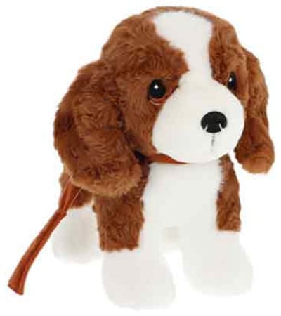 Keel Toys Puppy Love in Lead Spaniël - 23 cm - Dieren knuffelbeesten