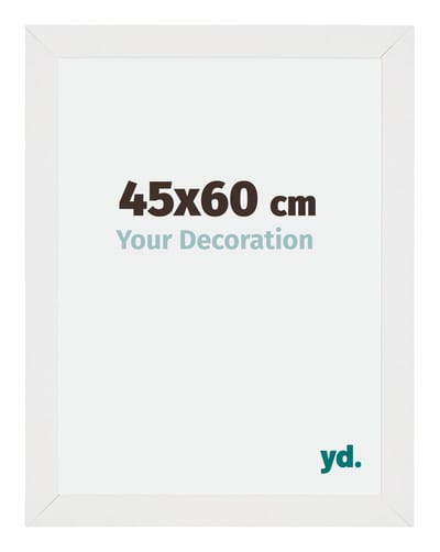 Your Decoration - Fotolijst 45x60 cm - MDF - Wit Hoogglans - Mura