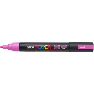 Verfstift - Roze - Waterbasis - Conische punt medium - 1 stuk