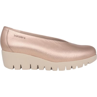 Wonders Fly - dames instapper - Beige - maat 40 (EU) 7 (UK)