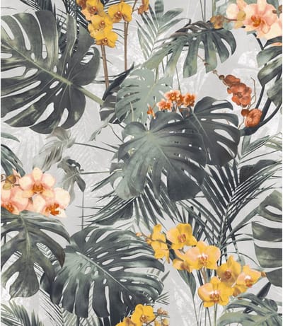 DUTCH - WALLCOVERINGS - Behang - Paradiso - groen - en - oker