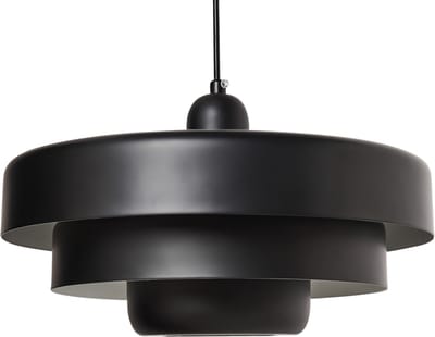 KOLGA - Hanglamp - Zwart - Metaal