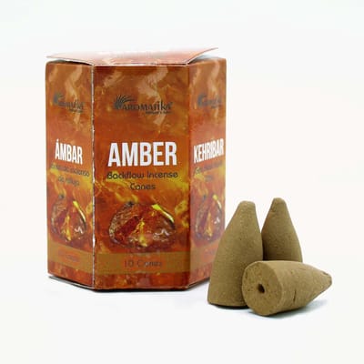 Masala Backflow Wierookpakket van 10 - Amber