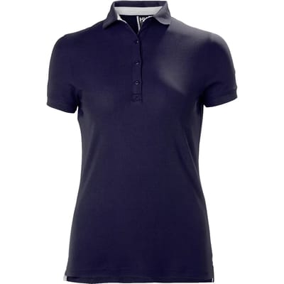 Helly Hansen Crewline Korte Mouw Poloshirt Blauw XS Vrouw