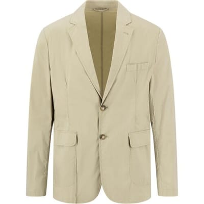 Fynch-Hatton Blazer Solid Color Travel Lightweight Pistache / male