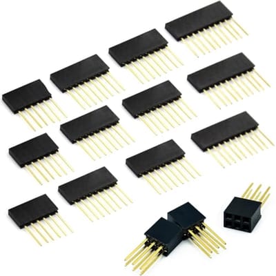 4 sets afneembare stapelkoppen kit voor Arduino UNO R3 - 15 stuks
