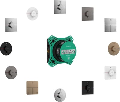 hansgrohe ShowerSelect Comfort S thermostaat inbouw voor 2 functies chroom