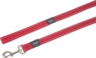 Rogz Utility Lange Lijn Rood - Hondenriem - 180x2.5 cm