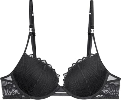 Triumph BH - That Night In Vegas - Kanten push up bh - 75A - Zwart