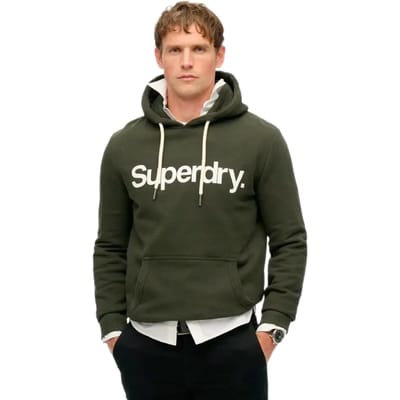Superdry - Hoodie met Core-logo - Heren - Hoodies