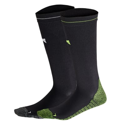 Running/Compressiesokken - 2-Pack - Zwart / 35/38