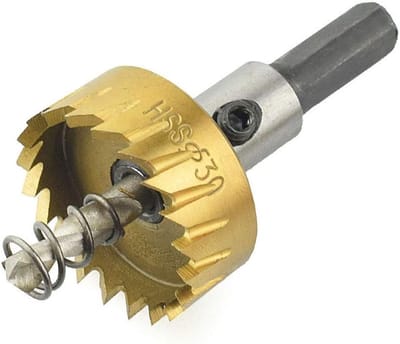 20mm HSS Titanium Boor Set met Holle Zaag voor Staal, RVS, Aluminium en Kunststoffen