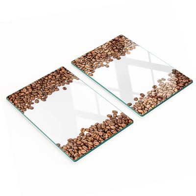 Multifunctionele decoratieve snijplanken van gehard staal voor in de keuken, geschikt voor koffiebonen, 2x40x52 cm