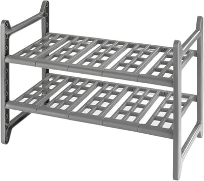 Famanu – Plank onder de gootsteen - uittrekbare opberger onder de gootsteen - 44-82 x 39 x 28 cm,Meerkleurig