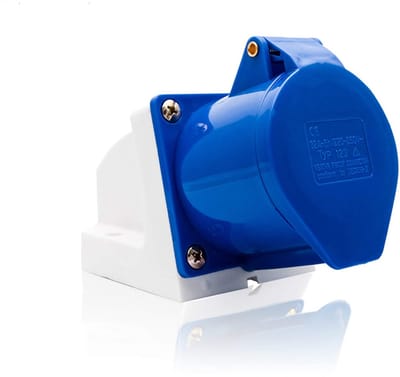 Store_9 - Caravan Plug 3-fase - 16A 32A 240V - Industrieel Gebruik - IP44 - Veilig en Betrouwbaar - Geschikt voor Caravan en Camper - Stevige Aansl...