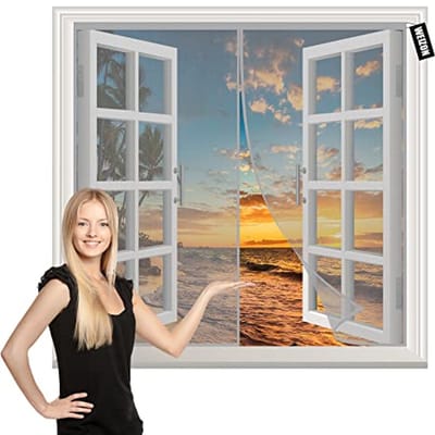 Magnetisch Vliegenraam 60x95cm Automatisch Sluitend voor Deur en Raam in Keuken of Airco Kamer