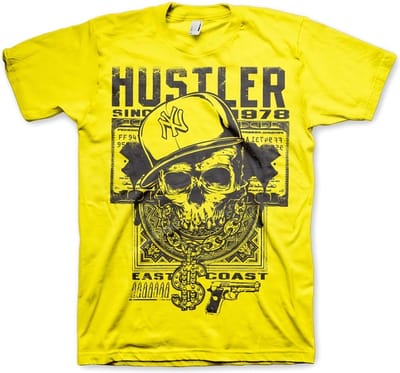 Hybris New York Hustler T-shirt, geel