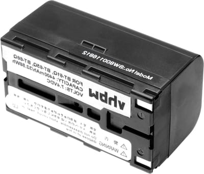 Reserveaccu Meetapparaat - Multimeter Batterij - Apparaat Voeden - Li-Ion Technologie - 4400mAh 7.4V - Zwart