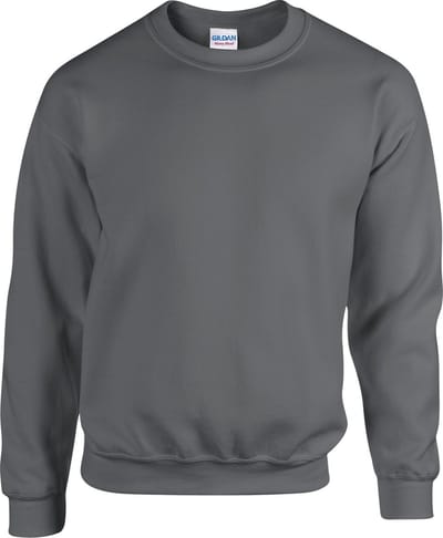 Gildan - Heavy Blend Unisex Sweater - Charcoal (Solid) maat XXL