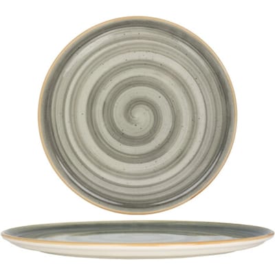 Bonna Pizzabord - Aura Space - Porselein - 32 cm - set van 2