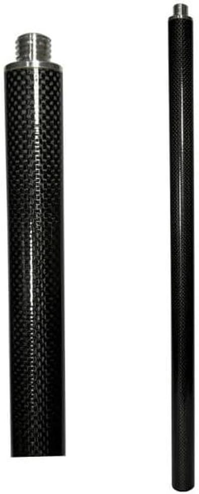 Verlengstang Carbon - Meetstang Accessoire - Extra Hoogte Meten - Lichtgewicht Stabiel - 100 cm - Zwart