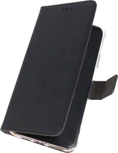 Booktype Telefoonhoesjes - Bookcase Hoesje - Wallet Case - Geschikt voor iPhone 11 - Zwart