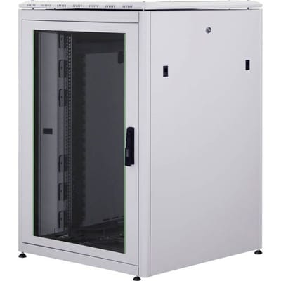 Digitus DN-22U 19-8/8-1 19inch-patchkast (b x h x d) 800 x 1164 x 800 mm 22 HE Grijs-wit (RAL 7035)