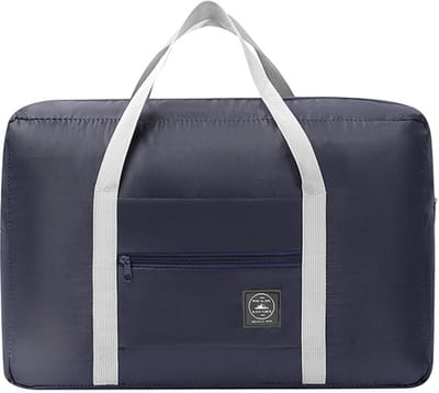 Opvouwbare reistas – handbagage – past onder de stoel – cabinebagage – lichtgewicht weekendtas – unisex – 30 x 45 x 13,5 cm – donkerblauw
