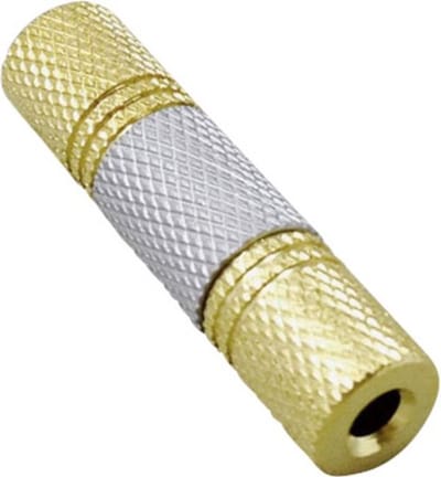 TRU COMPONENTS Jackplug-adapter Jackplug female 3,5 mm - Jackplug female 3,5 mm Stereo Aantal polen: 3 Inhoud: 1 stuk(s