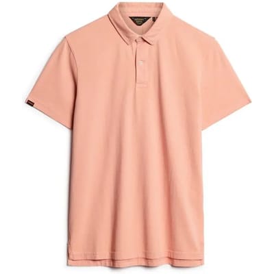 Polo Shirt Korte Mouw Superdry Polo Studios Jersey ajusté manches courtes
