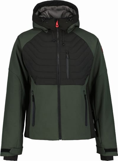 ICEPEAK - ebern - Softshell heren - Donkergroen