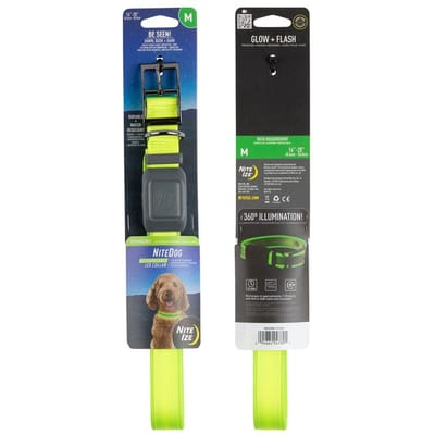 Nite ize nitedog led halsband oplaadbaar