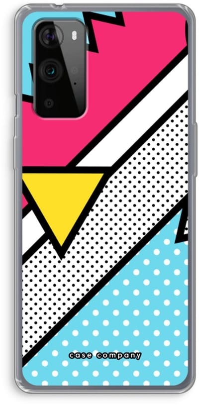 Case Company® - Hoesje geschikt voor OnePlus 9 Pro hoesje - Pop Art #3 - Soft Cover Telefoonhoesje - Bescherming aan alle Kanten en Schermrand