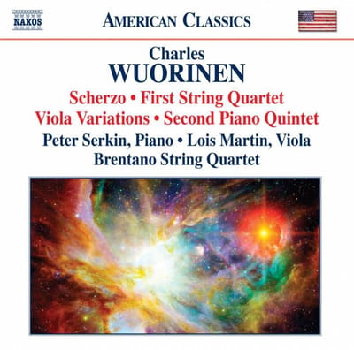 Peter Serkin, Lois Martin, Brentano String Quartet - Wuorinen: Scherzo, First String Quartet, Viola Variations, Second Piano Quintet (CD)