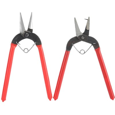Gatentang Riemponstang Hangende Klem Ringtang Sieraden DIY Gereedschap gray