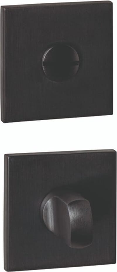 Intersteel WC-sluiting verdekt 53x53x6mm met stift 6-8mm PVD zwart
