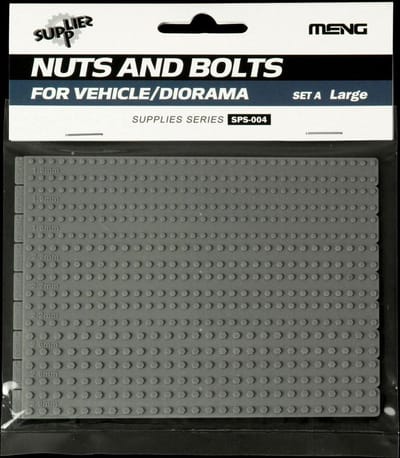 Meng Model Modelbouwdecoratie - SPS004 Nuts and Bolts Set A (Large) Accessoires set