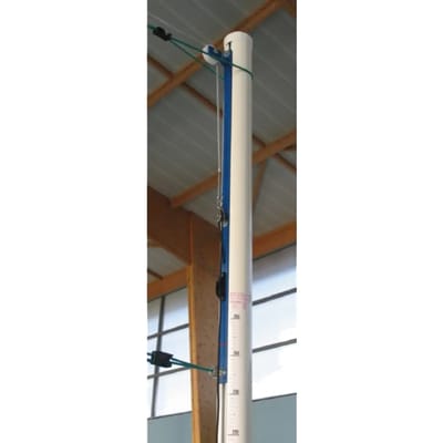 Set van school volleybalpalen van aluminium zonder sleeves Sporti